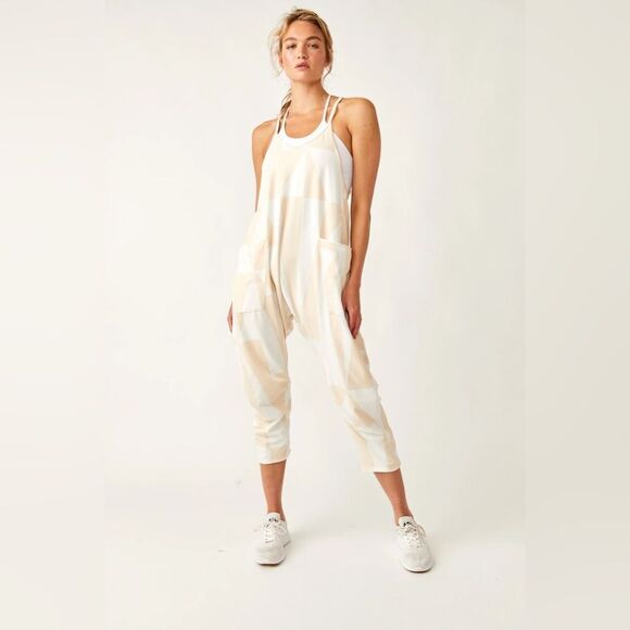 FP Movement by Free People Pants - NWOT Free People Hot Shot Onesie Printed | Large